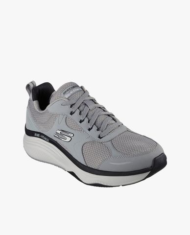  SKECHERS - Giày sneakers nam cổ thấp thắt dây DLux Fitness 