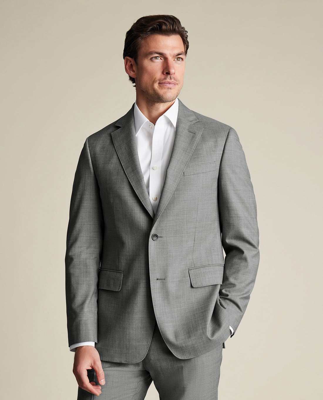 CHARLES TYRWHITT - Áo vest nam Ultimate Performance Sharkskin