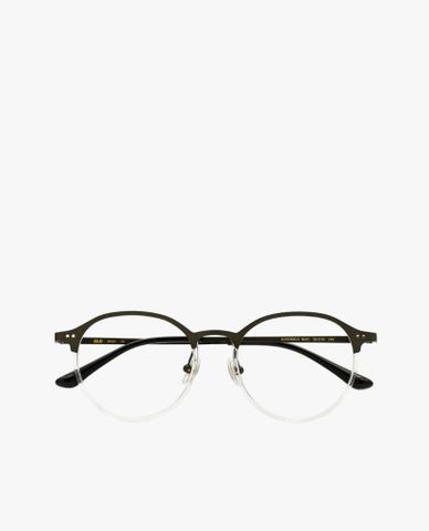  aojo - Gọng kính tròn trong suốt 