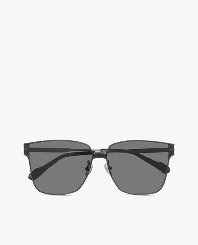  MUJOSH - Kính mát gọng vuông unisex bản mảnh hiện đại 