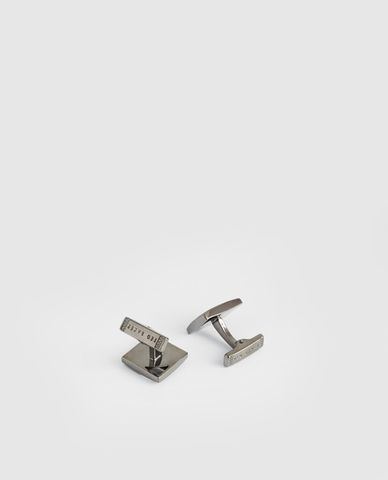  TED BAKER - Khuy măng sét Square Cufflinks With Corner Cut Out 