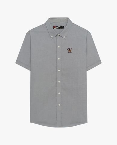  BEVERLY HILLS POLO CLUB - Áo sơ mi nam cổ bẻ tay ngắn hiện đại 