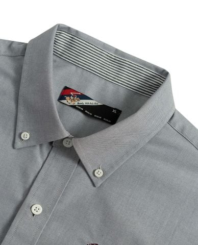  BEVERLY HILLS POLO CLUB - Áo sơ mi nam cổ bẻ tay ngắn hiện đại 