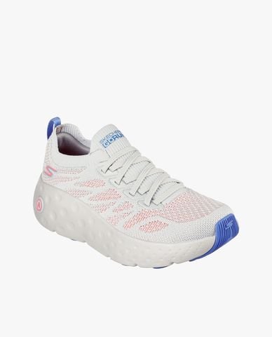  SKECHERS - Giày sneakers nữ cổ thấp thắt dây Max Cushioning Hyper Craze 