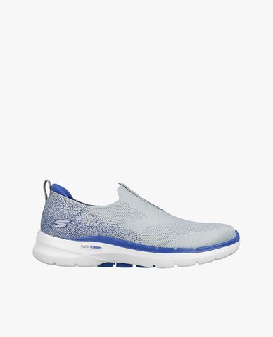  SKECHERS - Giày đi bộ nam phối logo GOwalk 6 