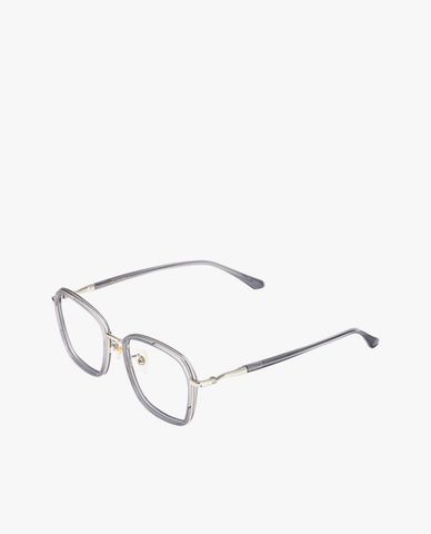  MUJOSH - Gọng kính kim loại chữ nhật thời trang 