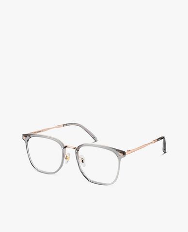  MUJOSH - Gọng kính vuông bo tròn thời trang 