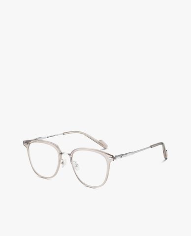  MUJOSH - Gọng kính vuông unisex bo tròn bản mảnh thanh lịch 