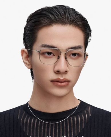  MUJOSH - Gọng kính đa giác nam cao cấp 