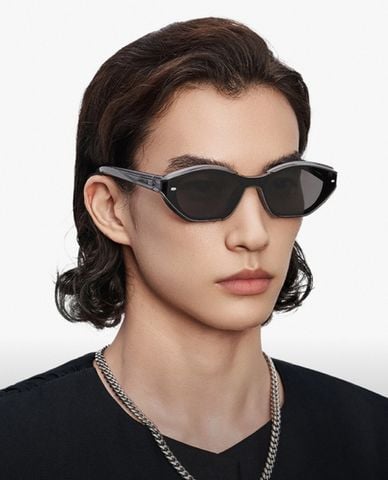  MUJOSH - Kính mát unisex gọng mắt mèo cá tính 