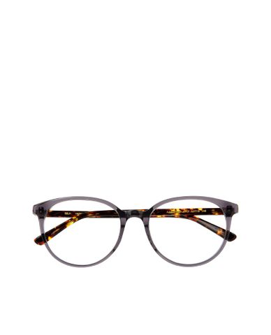  aojo - Gọng kính bo tròn cao cấp Black Glasses 