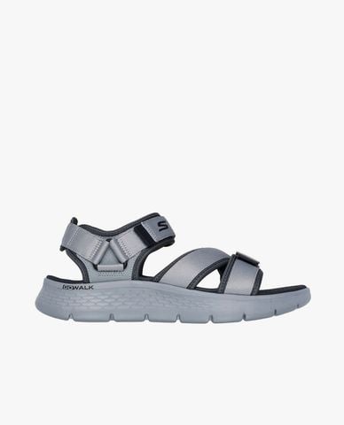  SKECHERS - Giày sandals nam mũi tròn Go Walk Flex 