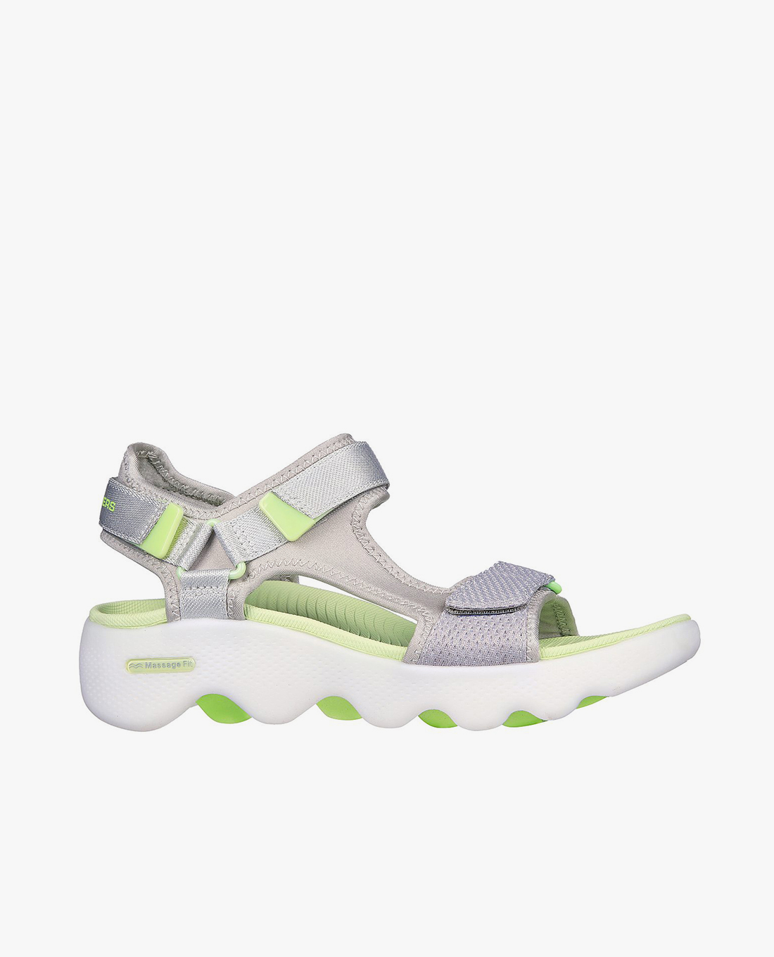 SKECHERS - Giày sandals nữ đế cao Massage Fit Expressive