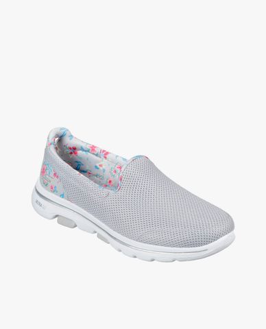  SKECHERS - Giày slip on nữ Go Walk 5 Flowery 