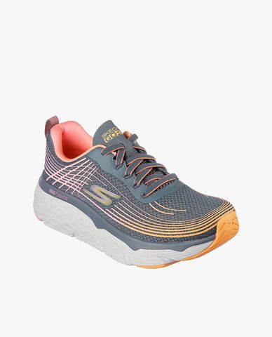  SKECHERS - Giày sneakers nữ cổ thấp Max Cushioning Elite 