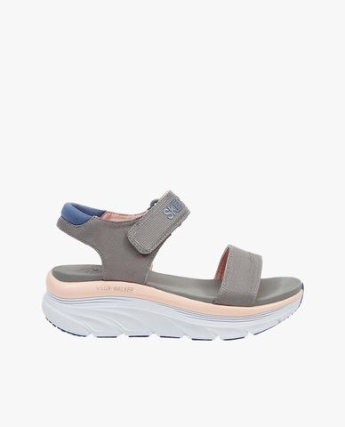  SKECHERS - Giày sandals nữ đế cao quai ngang D'Lux Walker 