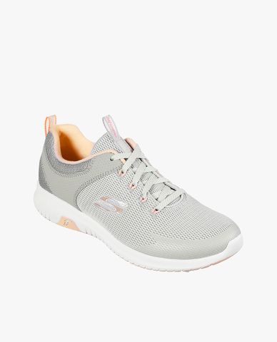  SKECHERS - Giày sneakers nữ cổ thấp Ultra Flex Prime Step Out 