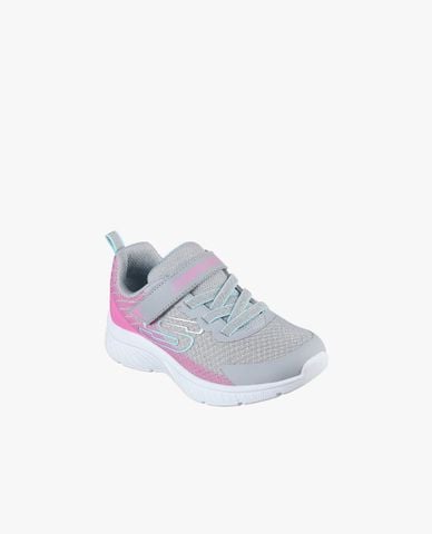  SKECHERS - Giày sneakers bé gái cổ thấp Microspec Plus 