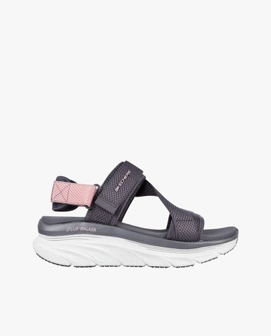  SKECHERS - Giày sandals nữ đế cao quai chéo D'Lux Walker Kind Mind 