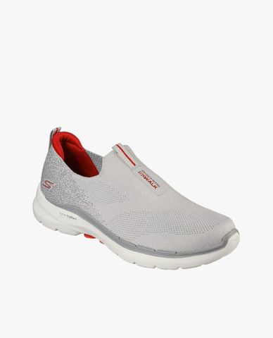  SKECHERS - Giày đi bộ nam phối logo GOwalk 6 