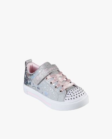  SKECHERS - Giày sneakers bé gái cổ thấp Twinkle Sparks 
