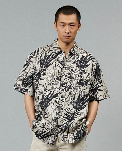  DICKIES - Áo sơ mi nam cổ bẻ tay ngắn Max Meadows 