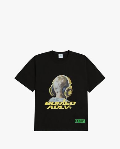  ADLV - Áo thun ngắn tay cổ tròn BA x ADLV Headphone 