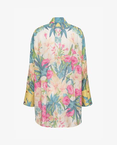  PINKO - Áo sơ mi nữ tay dài phom suông Codogno 