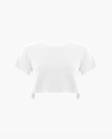  iBasic - Áo mặc nhà nữ phom croptop suông năng động 