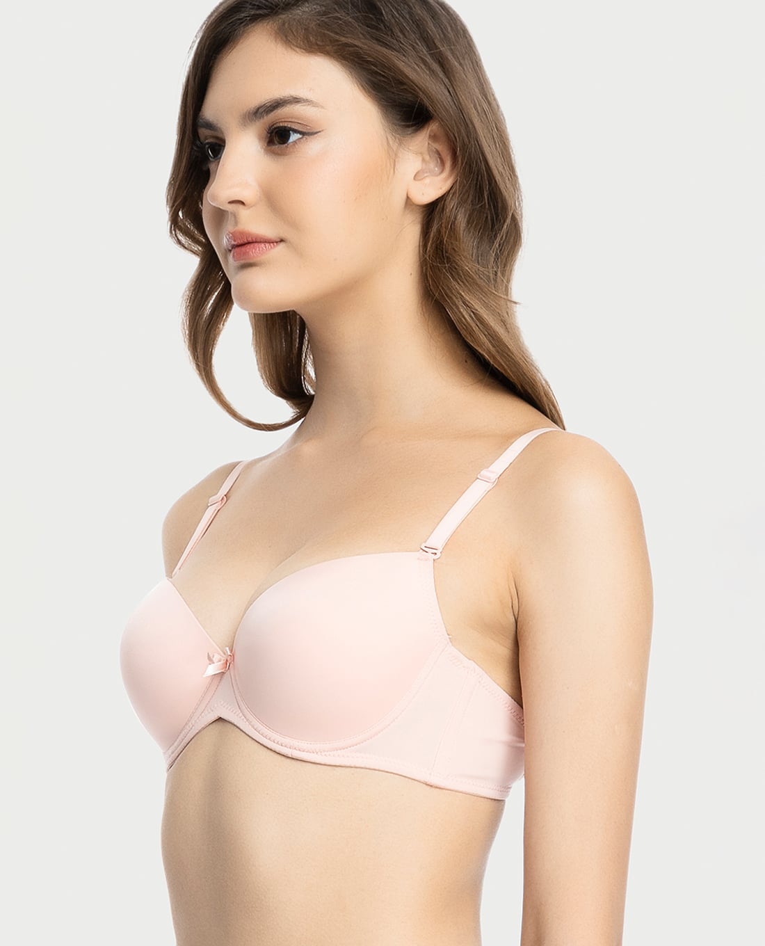 MISAKI - Áo ngực cup 3/4 trơn mút mỏng