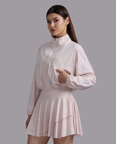  WOW BY NHA PHUONG - Chân váy mini nylon spandex trơn 