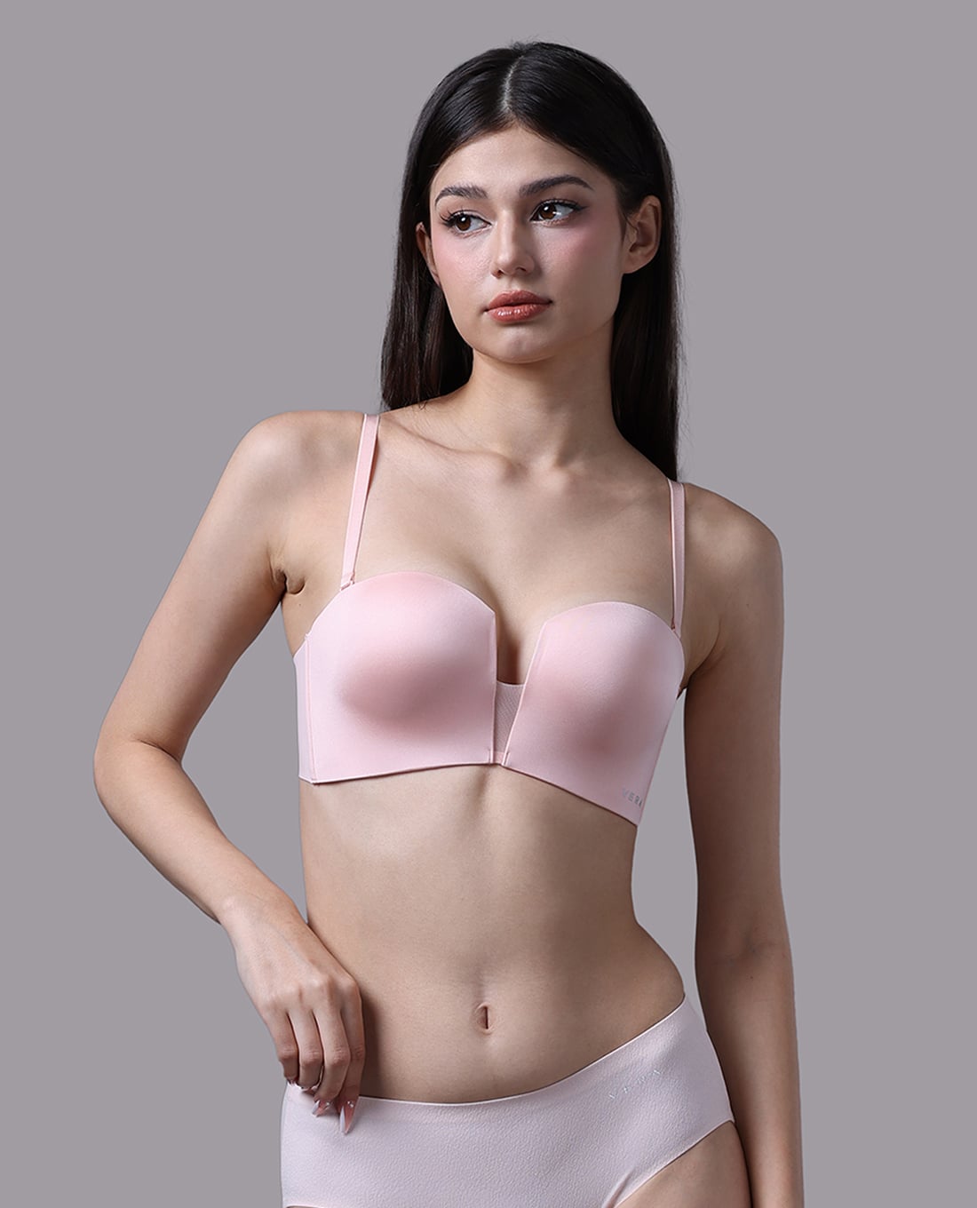 VERA - Áo ngực cup ngang trơn không gọng mút vừa