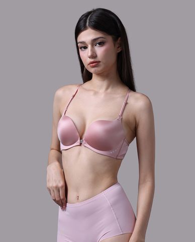  VERA - Áo ngực cài trước trơn không gọng mút vừa 