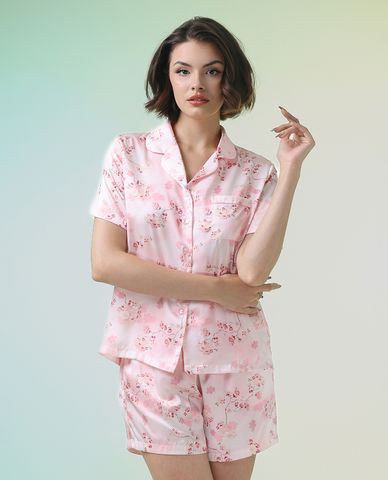  VERA - Bộ pijama nữ ngắn latin in 