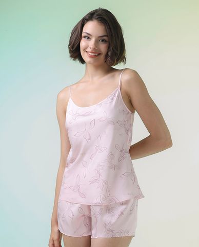  VERA - Bộ quần áo nữ ngắn mặc nhà latin in 