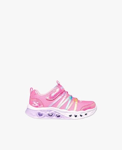  SKECHERS - Giày sneakers bé gái cổ thấp Flutter Heart Light 