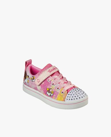  SKECHERS - Giày sneakers bé gái cổ thấp Sparkle Rayz 