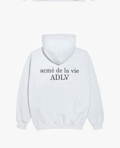 ADLV - Áo hoodie tay dài mũ trùm Baby Face 