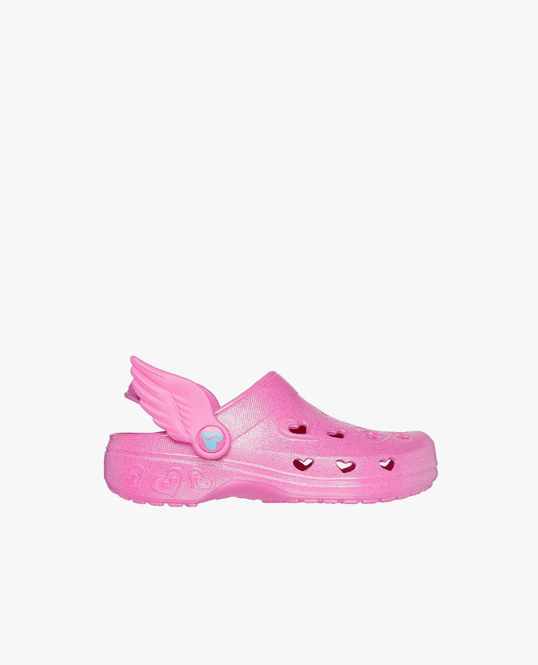 SKECHERS -  Giày clog bé gái họa tiết trái tim Foamies Sweetheart