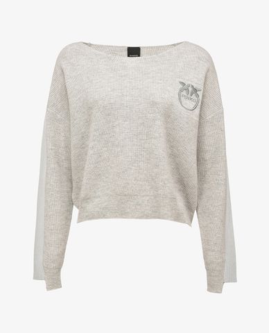  PINKO - Áo len nữ tay dài Ribbed 