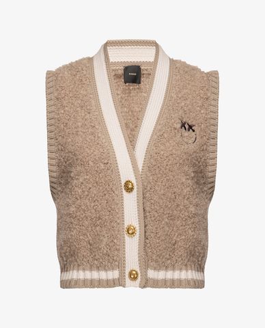  PINKO -  Áo ghile nữ phối nút Cosmopolitan 