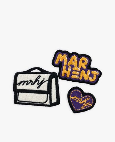  Marhen.J - Set huy hiệu cài túi xách Wappen Sunny 