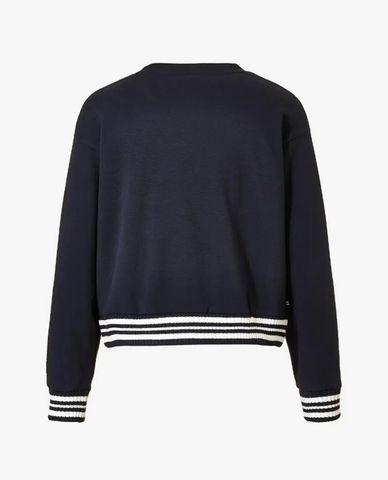  FILA - Áo khoác cardigan nữ cổ V tay dài Tennis Lifest 