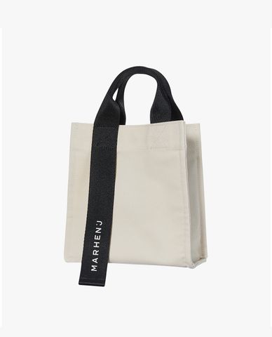  Marhen.J - Túi đeo vai nữ chữ nhật vải bố New Ricky Mini 