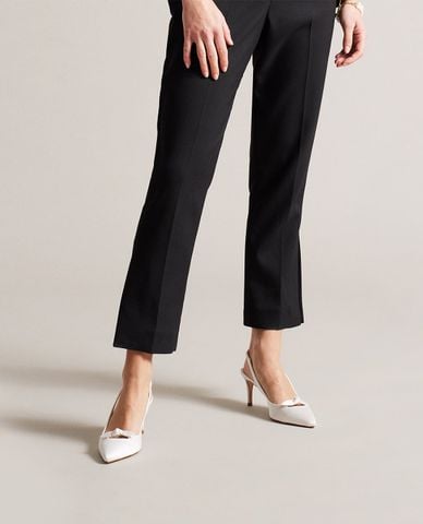  TED BAKER - Giày cao gót nữ bít mũi phối nơ Tezzi 