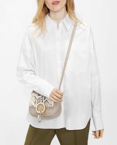  TED BAKER - Áo sơ mi nữ tay dài Oversized Dyloh 