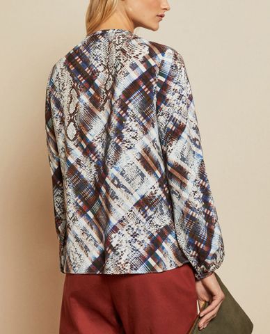  TED BAKER - Áo kiểu nữ họa tiết thạch anh Lyzaa 