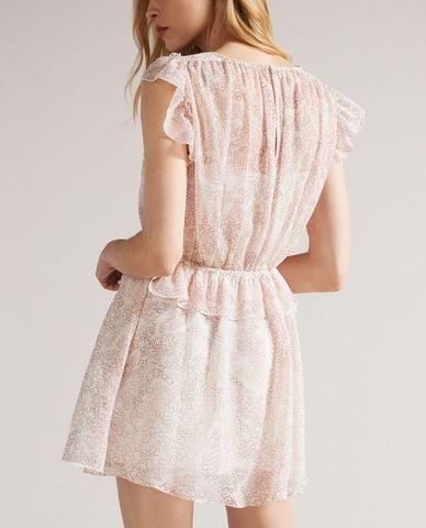  TED BAKER - Đầm sát nách mini cổ V Evelyna 