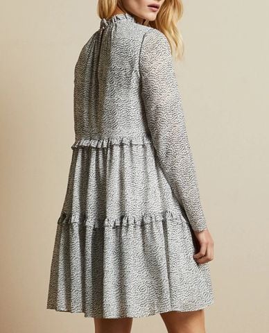  TED BAKER - Đầm mini xếp ly Phenia 