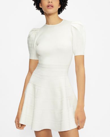  TED BAKER - Đầm mini cổ tròn tay ngắn Velvey 